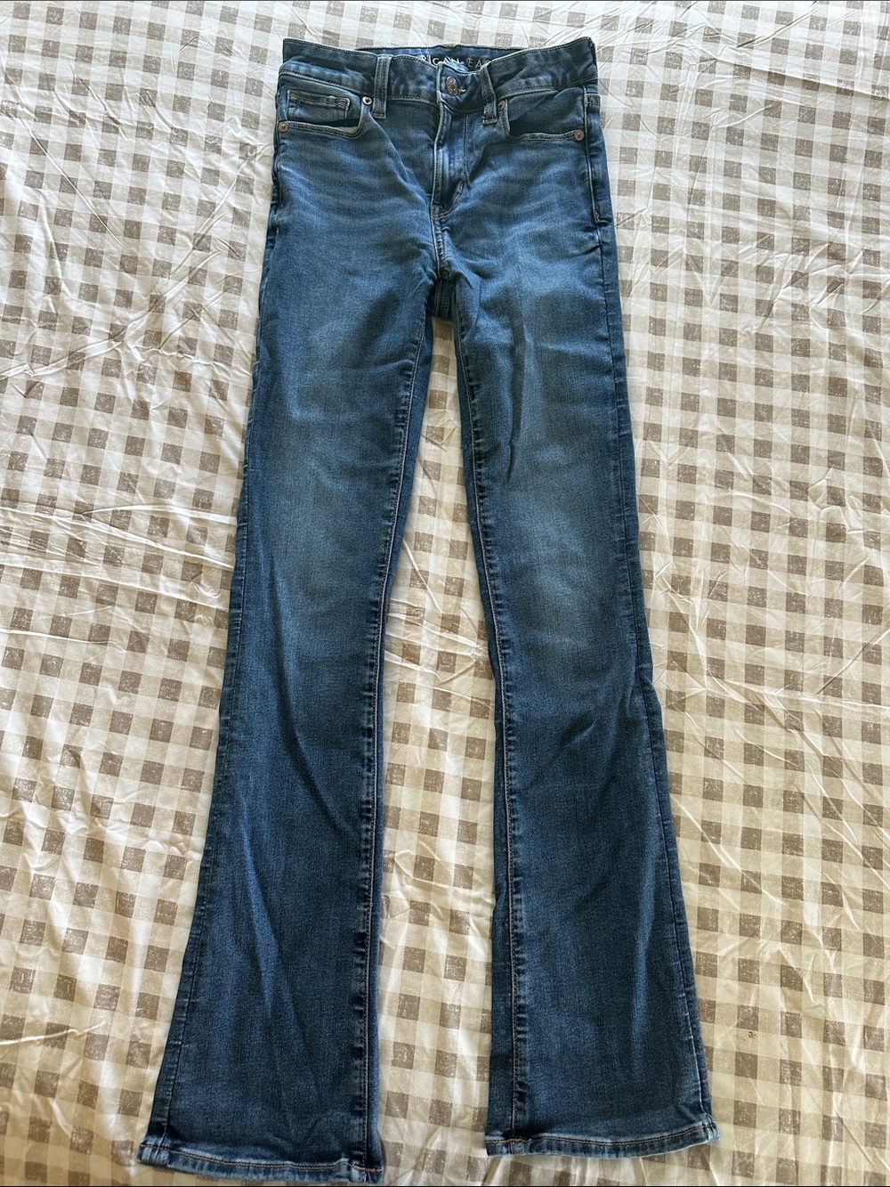 American Eagle Outfitters Dark Blue Bootcut Jeans